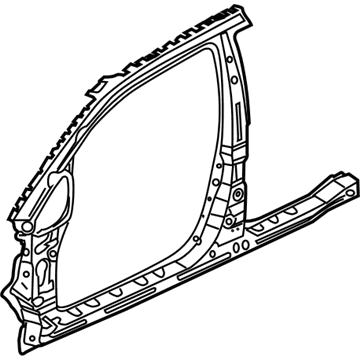 Mopar 5311A643 Panel-Front Side Panel