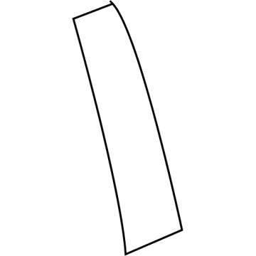 Mopar 68187816AG APPLIQUE-C Pillar