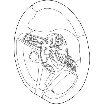2024 Dodge Hornet Steering Wheel - 7SX18LXHAA
