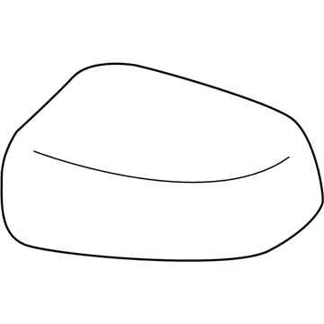 Mopar 7632B170HB Housing-Door Mirror