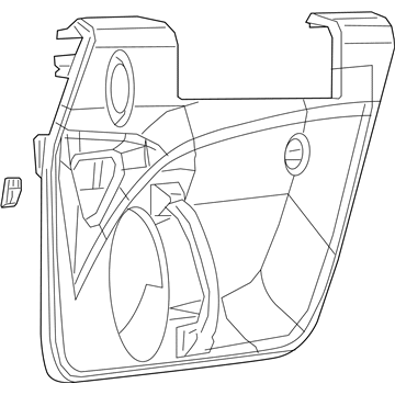 5VK50JRCAA Mopar Front Door Illustration 1 of 1
