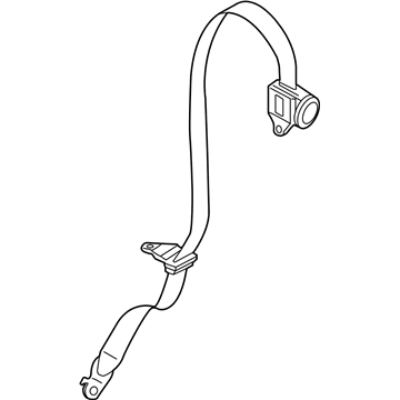 2023 Jeep Renegade Seat Belt - 6RY18LXHAA