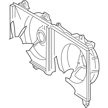 Mopar MR968066 SHROUD-Cooling Fan