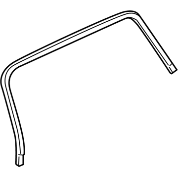 2012 Dodge Caliber Weather Strip - 5074160AG