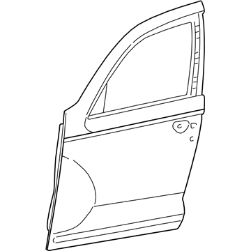Mopar 5103390AC Door-Front