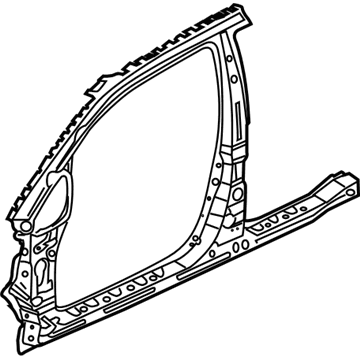 Mopar 5311A942 Panel-Front Side Panel