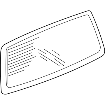 Mopar MR492442 BACKLITE-Back Door Window