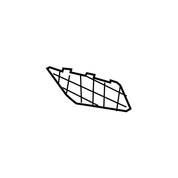 Mopar 68335073AA Bezel-Lower Grille