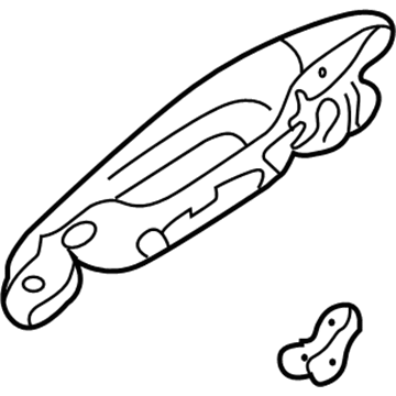 Mopar MR656602 Handle-Rear Door Outside