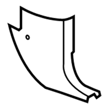 Mopar 6BK08DX9AB PANEL-COWL SIDE TRIM