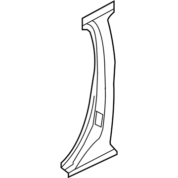 Mopar 5312B651 Reinforce-Center Pillar