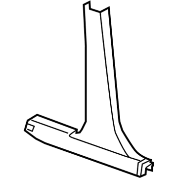 Mopar 1BS33DKAAC Panel-B Pillar Trim Panel