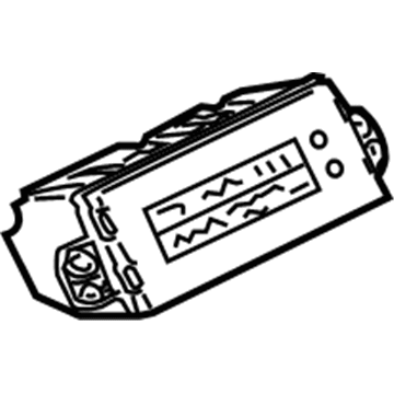 8750A100 Mopar Radio-MULTIVISION Illustration 1 of 1