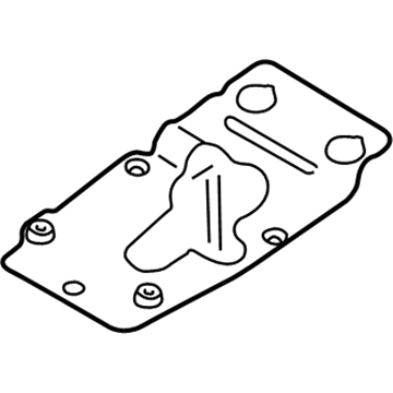 MD367950 Mopar Plate-Engine Oil Pan BAFFLE Illustration 1 of 1