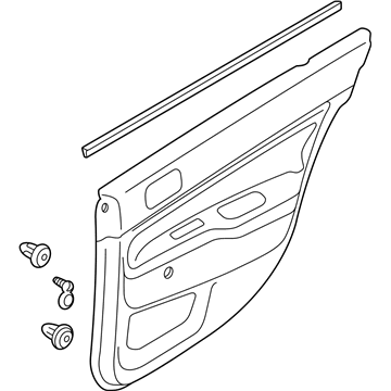 Mopar MR648029 Panel-Rear Door