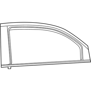 68074115AA Mopar Panel-B Pillar Outer Illustration 1 of 1