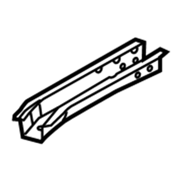 Mopar 5076317AA Extension-Rear Rail