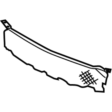 6400A384 Mopar Net-Front Bumper Illustration 1 of 1