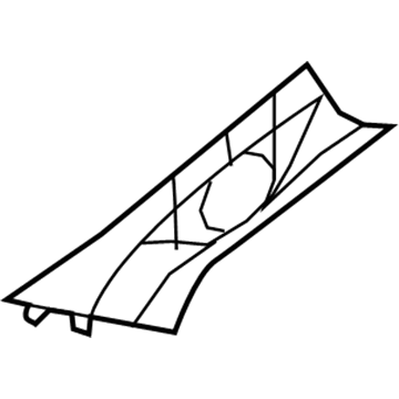 Mopar 5RM901C1AC Molding-A Pillar