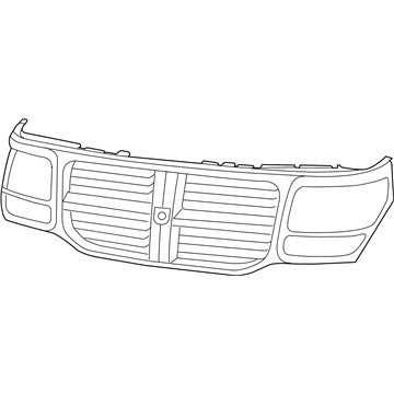 2010 Dodge Nitro Grille - 1EY991RCAD