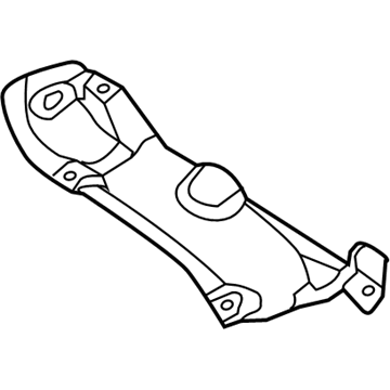 2022 Dodge Durango Exhaust Heat Shield - 5038551AE