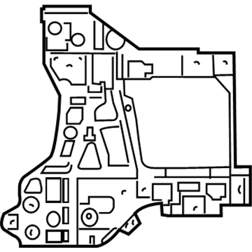 Mopar 68222829AA Bracket-HEADLAMP Mounting