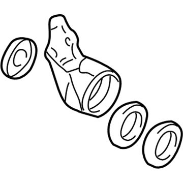 Mopar 3817A008 Bracket-Front Axle Shaft