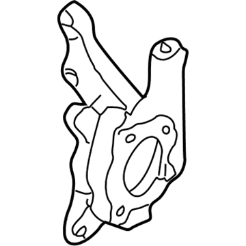 Mopar MR491325 Left Knuckle