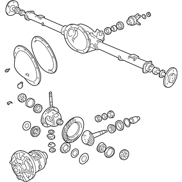Mopar 5015936AA Axle Service Rear