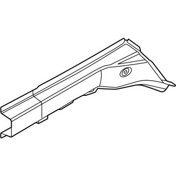 Mopar 68610824AA RAIL-FRAME SIDE