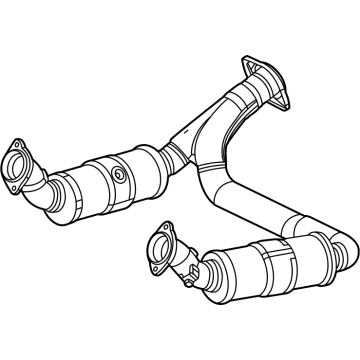 2022 Jeep Wagoneer Catalytic Converter - 68422079AA