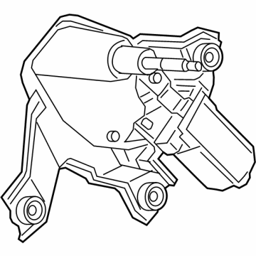 2023 Dodge Hornet Wiper Motor - 68607266AA