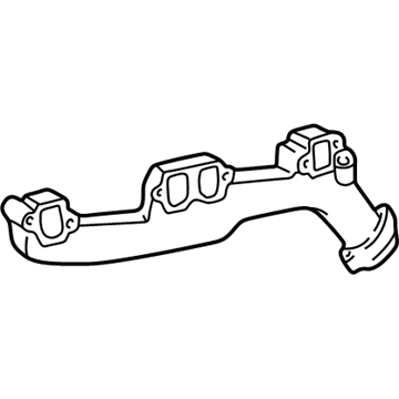 1994 Dodge Ram Wagon Exhaust Manifold - 53010188