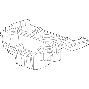 Mopar 4865472AJ Pan-Trunk PRIMED