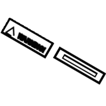 Mopar 5183595AA Label-Tire Pressure
