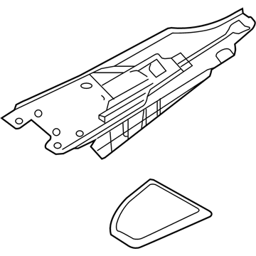 Mopar 1UR75HL1AA Door-Quarter Trim Access
