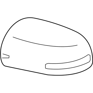 Mopar 7632B416YA Housing-Door Mirror