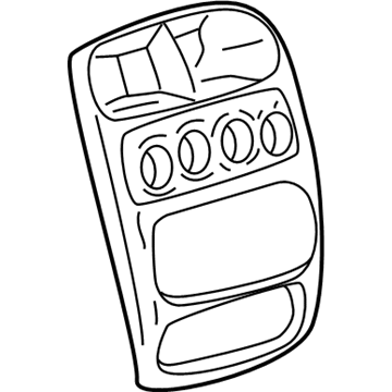 Mopar QA02WL5AF Bezel-Instrument Panel