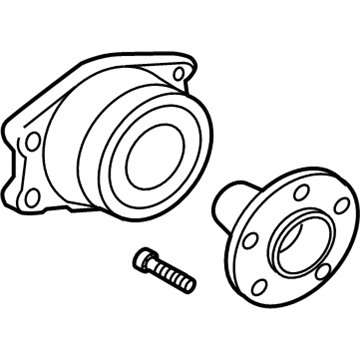 Mopar MR403968 Rear Wheel Hub