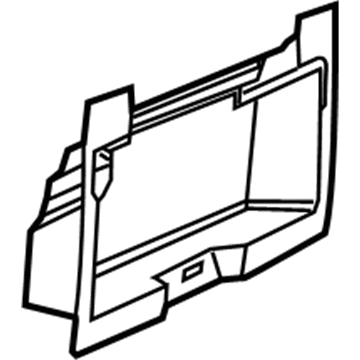 2017 Ram 3500 Glove Box - 1RF25LU7AA
