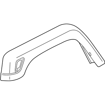 Mopar 5KC27DX9AB APPLIQUE-Fender