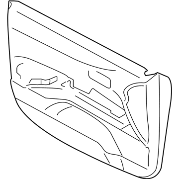 Mopar 7221A600XA PANYL-Front Door