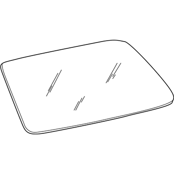 Mopar 8711025730 Glass-T/G-Glass-Tail Gate