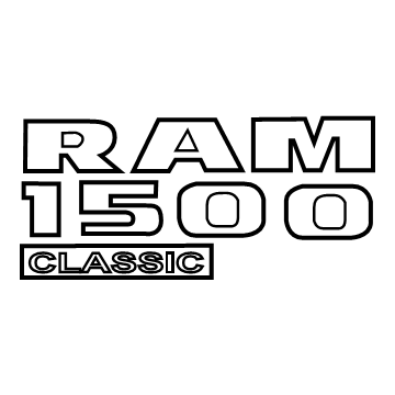 2019 Ram 1500 Emblem - 68448645AA