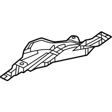 2022 Jeep Grand Cherokee Exhaust Heat Shield - 68450814AD