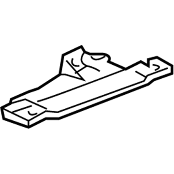 Mopar MR982661 Plate-Rear Bumper