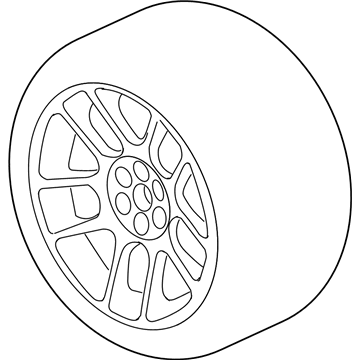 2005 Dodge Viper Spare Wheel - 5043005AA