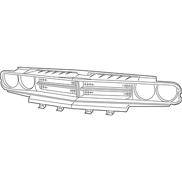 Mopar 68109855AB Grille-Radiator