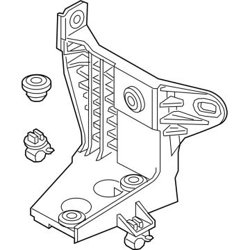 Mopar 68247050AA Bracket-Anti-Lock Brake Module