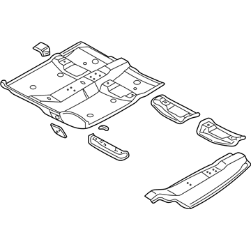 Dodge Intrepid Floor Pan - 4580010AN